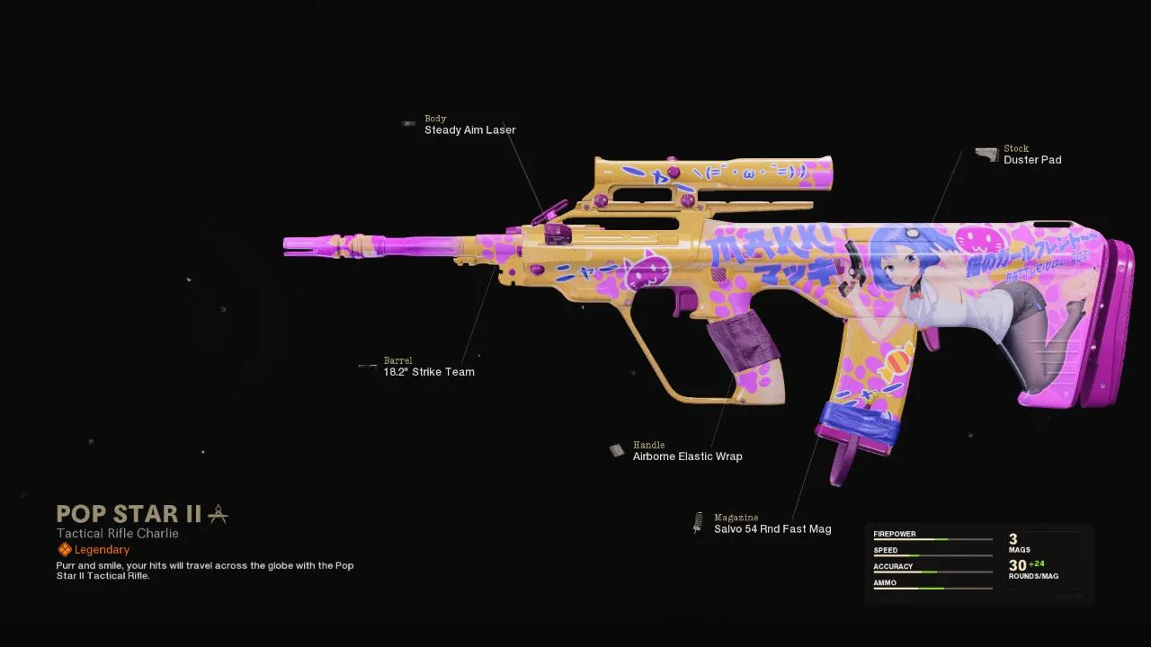 Pop Star II | COD Warzone and Black Ops Cold War Weapon Blueprint | Call of  Duty