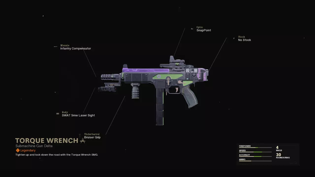 Torque Wrench - COD Warzone and Black Ops Cold War Weapon Blueprint | Call of Duty