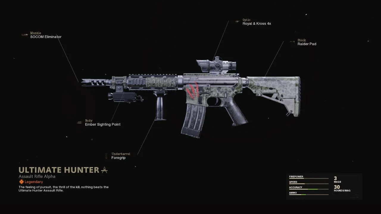 Ultimate Hunter - COD Warzone and Black Ops Cold War Weapon Blueprint | Call of Duty