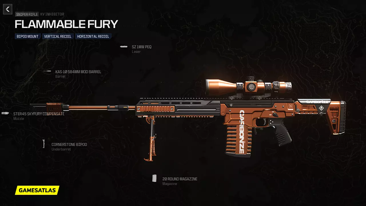 Flammable Fury - Warzone and Modern Warfare 3 Blueprint