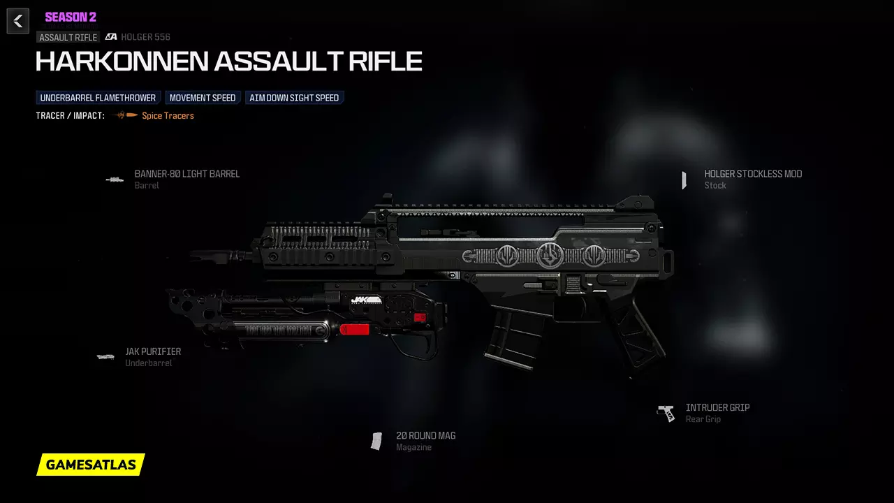 Harkonnen Assault Rifle - Warzone and Modern Warfare 3 Blueprint