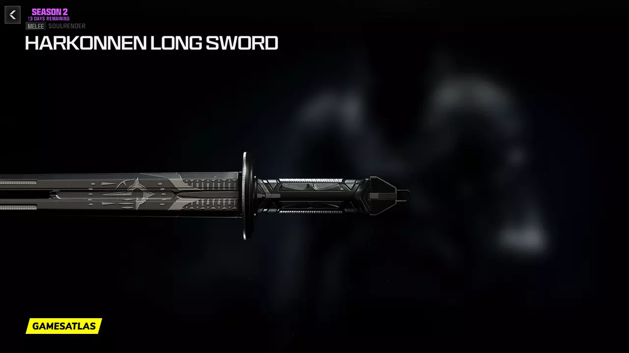 Harkonnen Long Sword - Warzone and Modern Warfare 3 Blueprint