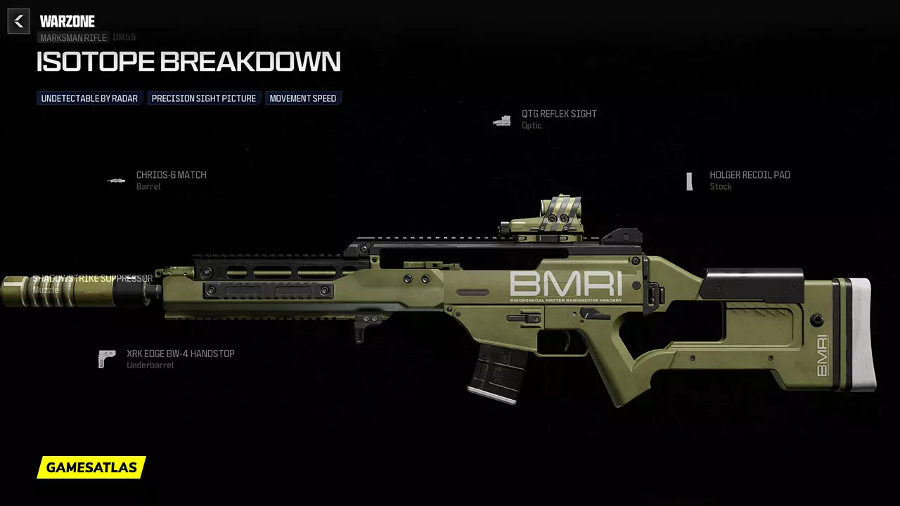 Isotope Breakdown - Warzone and Modern Warfare 3 Blueprint