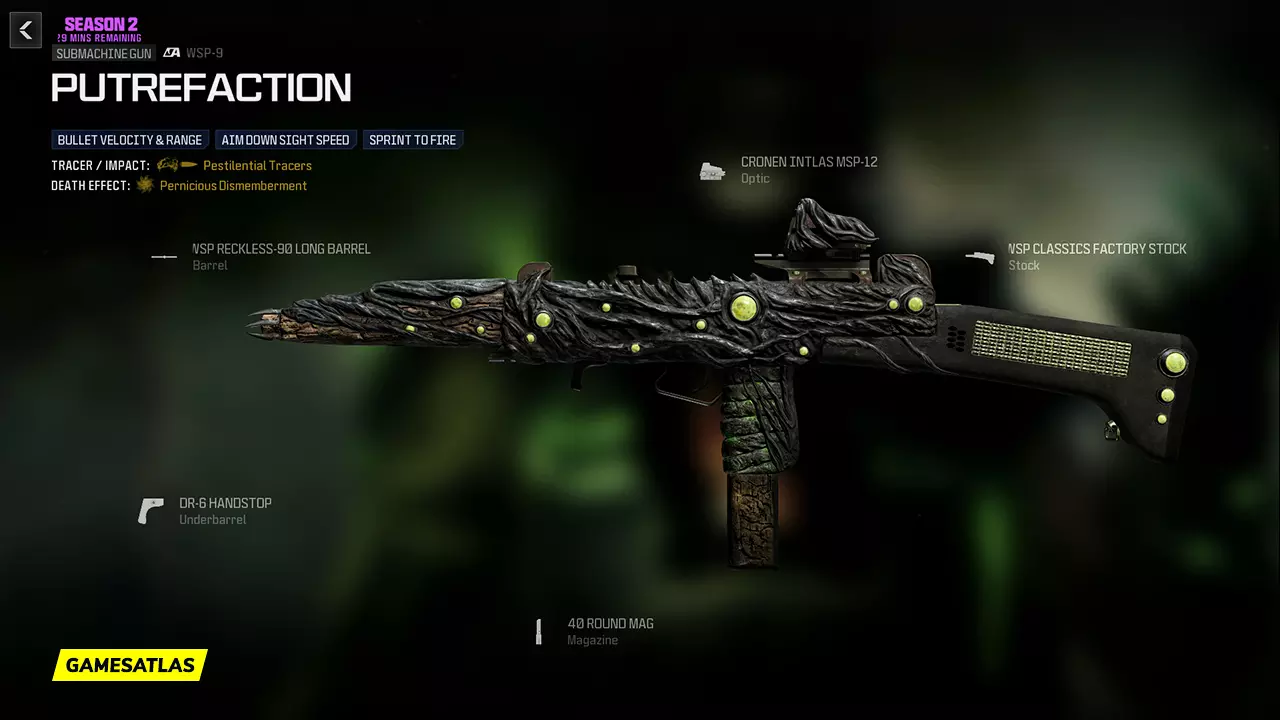 Putrefaction - Warzone and Modern Warfare 3 Blueprint