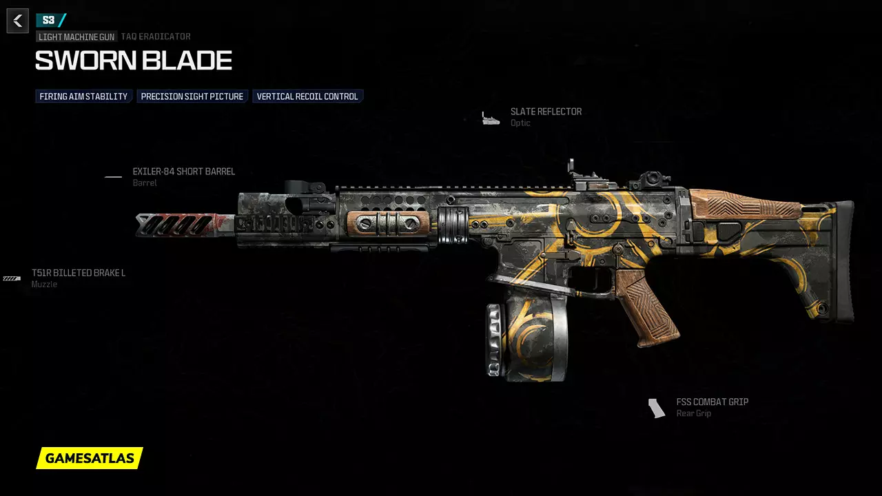 Sworn Blade - Warzone and Modern Warfare 3 Blueprint