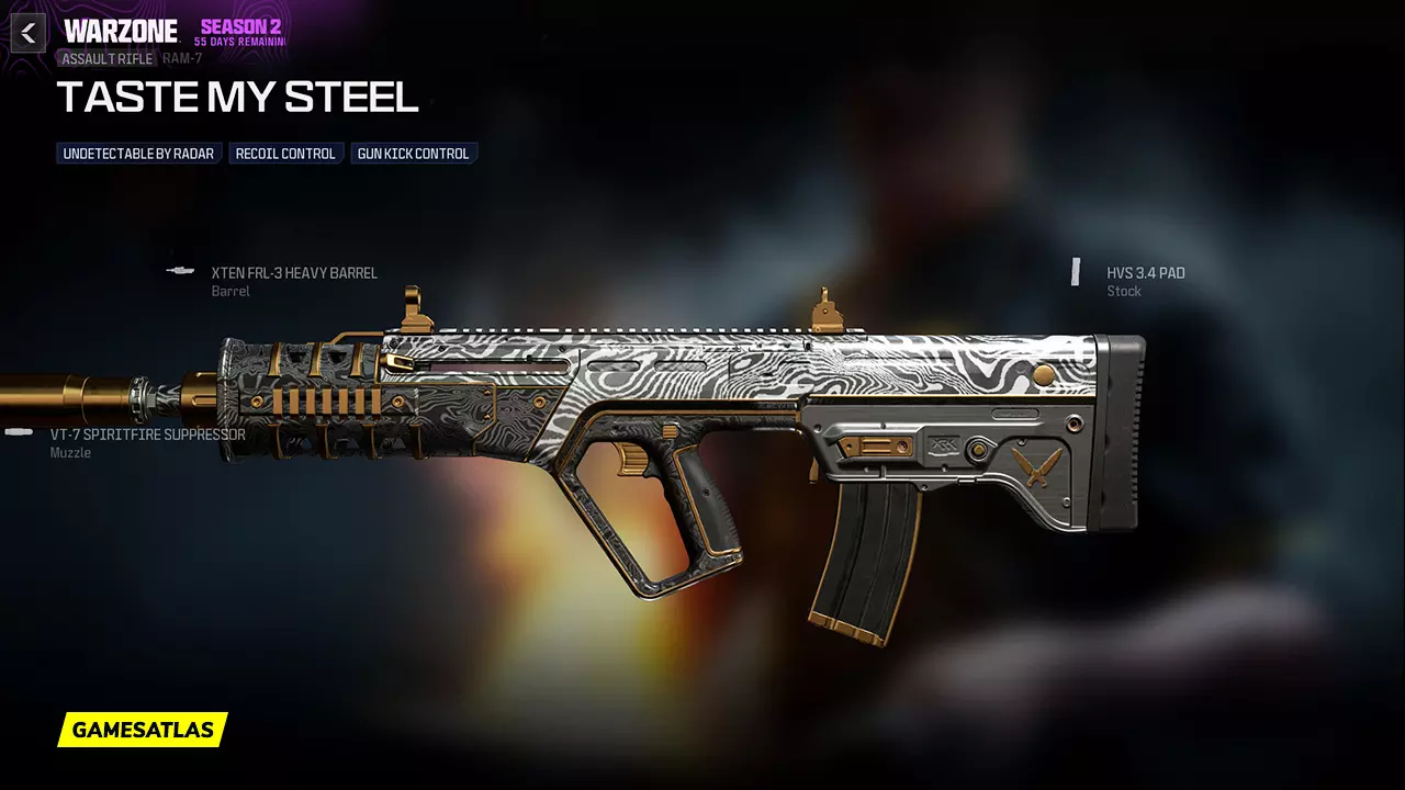 Taste My Steel - Warzone and Modern Warfare 3 Blueprint