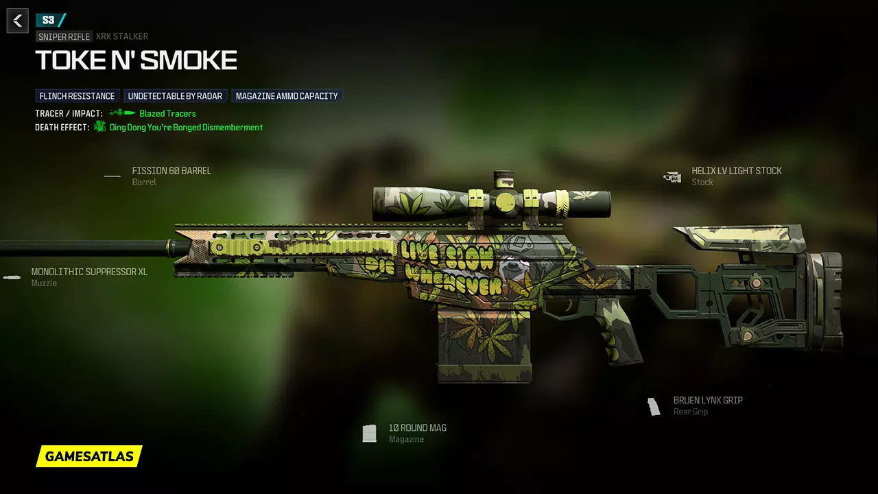 Toke N' Smoke - Warzone and Modern Warfare 3 Blueprint