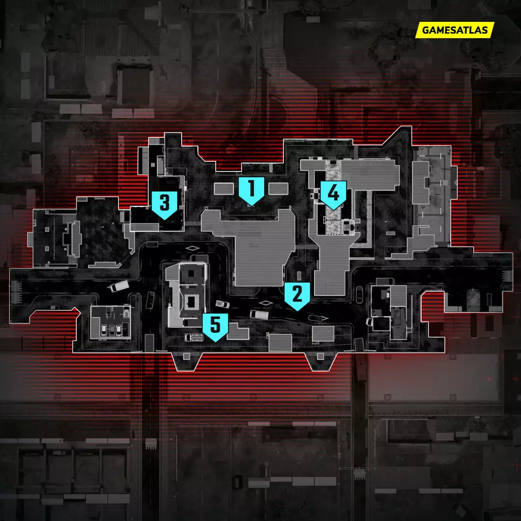 tokyo map layout mw3 hardpoint rotations