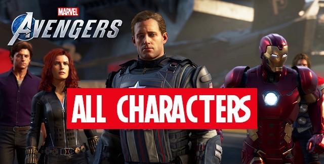 All Marvel S Avengers Game Characters Full List Of Playable