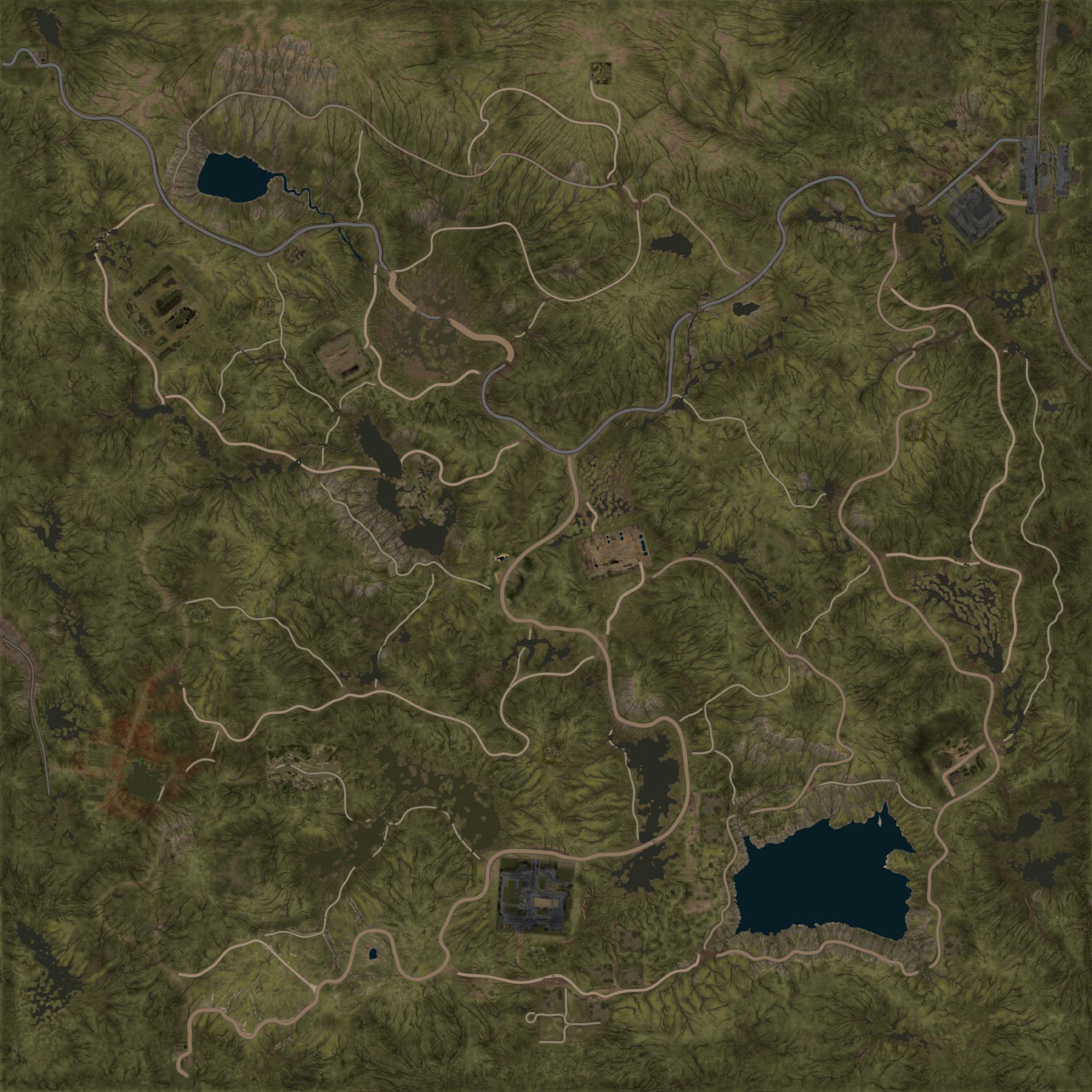 SnowRunner Drowned Lands Map