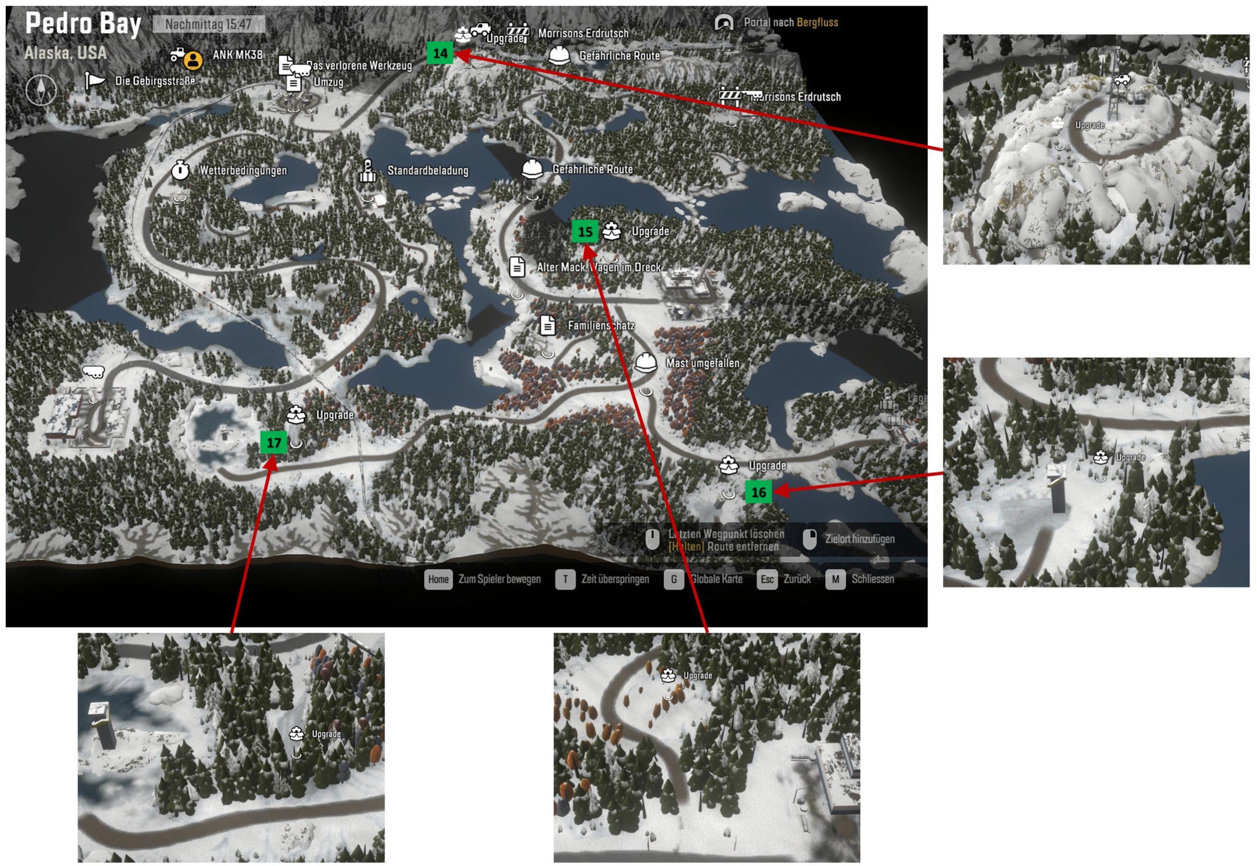 Pedro Bay - Alaska, USA | SnowRunner Map